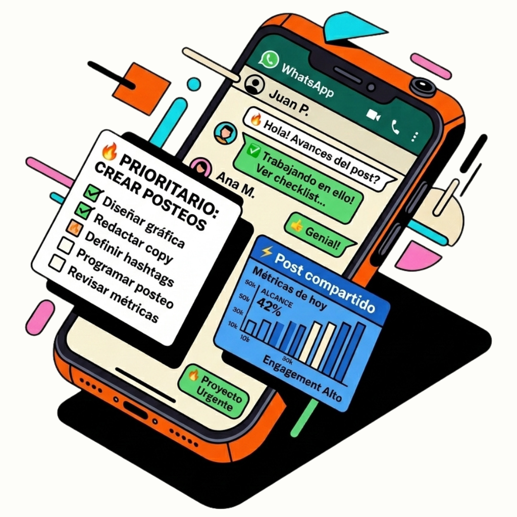 PocketCorp: WhatsApp conectado al Centro de Comando Web